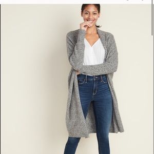 Old Navy Super Long Open Front Sweater